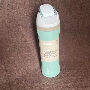 Owala Mint Green Insulated Water Bottle